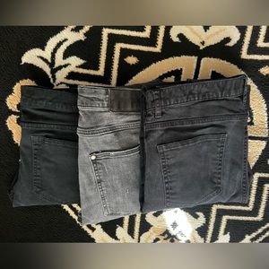 3 Men’s Skinny Jeans Bundle size 31
